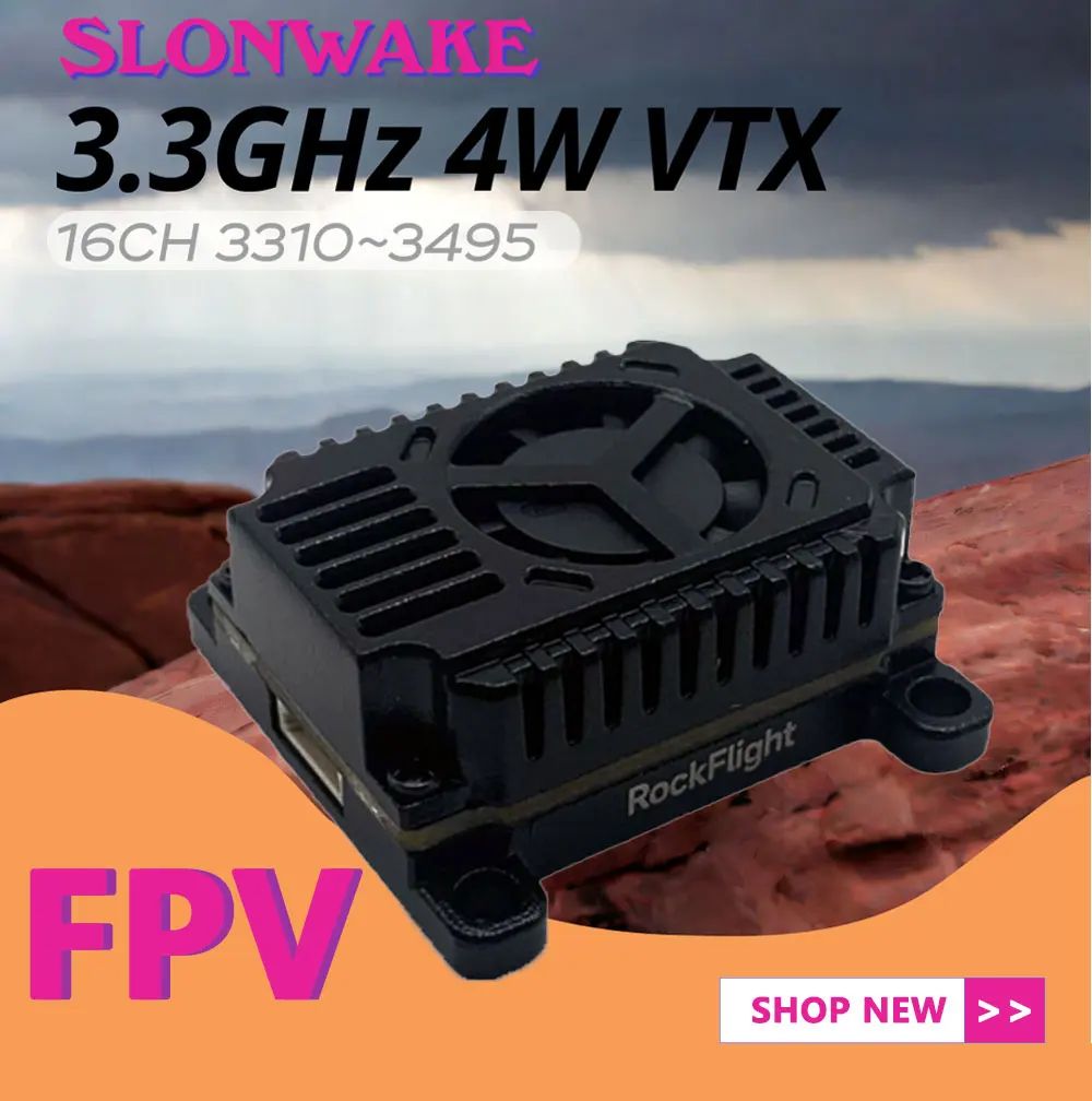 SLONWAKE FPV 3.3G 16CH 4000mW  – Fpv Drone Frame recenzja i cena